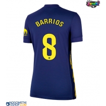 Ženski Nogometni dresi Atletico Madrid Pablo Barrios #8 Gostujoči 2025-26 Kratek Rokav